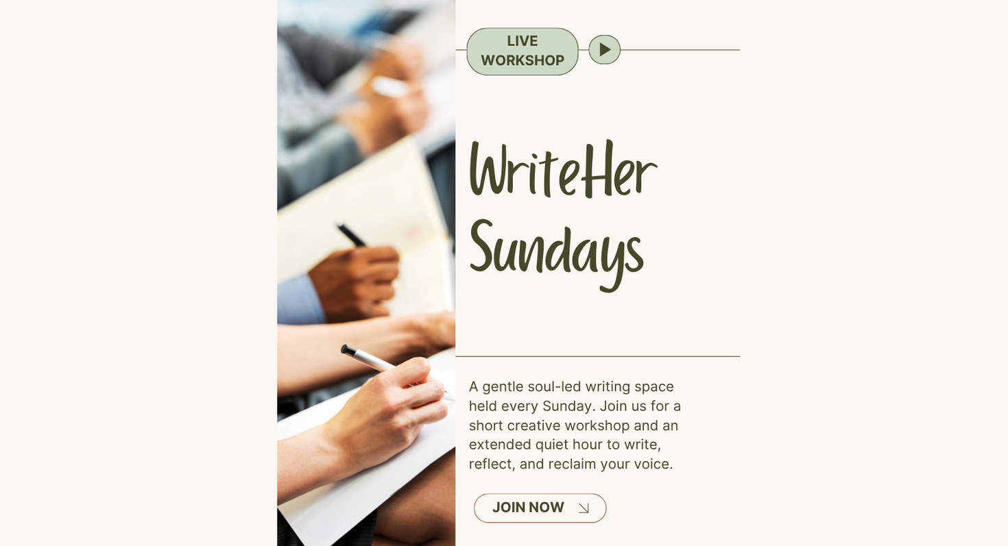 WriteHer Sundays
